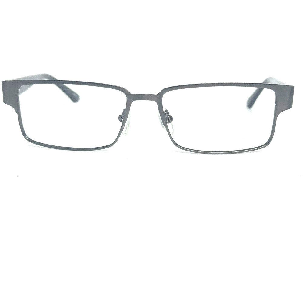 Rims Eyewear R4 1009 1443 Eyeglasses Frames Black Gray Round Full Rim H1297